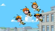 Der Bienenkönig Ganz Danville feiert das Bienentagfestival.