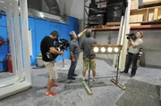 Behind the scene. Behind the scene.