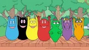 L-R: Barbahelle, Barbabo, Barbazoo, Barbabravo, Barbalala, Barbabelle, Barbasophie