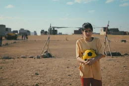 Die elfj&auml;hrige Mona (Dileyla Agirman) in Syrien