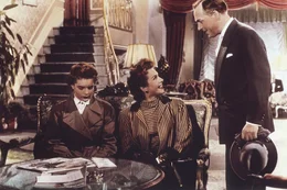 Evchen Forster (Romy Schneider,l )Therese Forster (Magda Schneider, m), Willy Forster (Willy Fritsch, r)