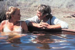 Glendolene Kimmel (Linda Evans) und Tom Horn (Steve McQueen)
