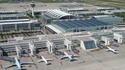 Bildunterschrift:  Der Flughafen "Franz Josef Strau&szlig;&ldquo; umfasst eine Fl&auml;che von 15 Quadratkilometern.