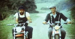 Ben (Bud Spencer, l.) und Kid (Terence Hill, r.) machen eine Landpartie ...
