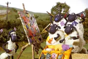 Shaun schafft gemeinsam mit den anderen Schafen ein Werk im Stile großer „action painting“ Künstler. Der Farmer ist schockiert, bis er erfährt, dass man für so ein Bild eine Menge Geld bekommt...