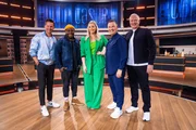 (v.l.n.r.) Alexander Kumptner; Nelson Müller; Angelina Kirsch; Tim Raue; Alexander Herrmann