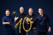 (v.l.n.r.) Tim Raue; Alexander Herrmann; Frank Rosin; Alexander Kumptner