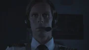 REENACTMENT - Capitan Jeff Clay of Comair Flight 5191 (played by Autin Ball) looks bewildered and confused at the dark runway ahead.