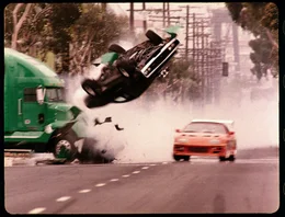 Schon der erste Teil von "The Fast and the Furious" beinhaltet spektakul&auml;re Szenen.