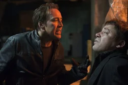 L-R: Johnny Blaze (Nicolas Cage) und Vasil (Cristian Iacob)