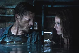 Barry Pepper (Dave), Kaya Scodelario (Haley).
