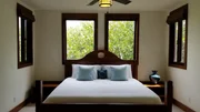 Master bedroom at Casa Capitan, as seen on HGTV's Caribbean Life.