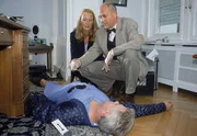 Der Mord an dem reichen Briefmarkenh&auml;ndler Werner Kaltenbach (Komparse, lieg.) sieht f&uuml;r Gerichtsmediziner Dr. Duhler (Klaus Schindler) und Staatsanw&auml;ltin Glaser (Britta Schmeling) zun&auml;chst nach einem gew&ouml;hnlichen Raubmord aus...