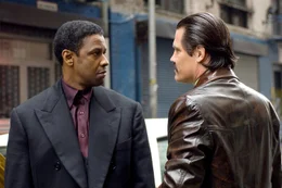 New York in den fr&uuml;hen 70er Jahren: Der Afroamerikaner Frank Lucas (Denzel Washington, l.) legt sich mit der Mafia (Josh Brolin, r.) an, um sich ganz an die Spitze der Unterwelt zu arbeiten ...