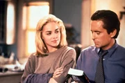 Catherine Tramell (Sharon Stone) und  Nick Curran (Michael Douglas)