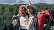 l-r: Olaf (Kristofer Hivju), Elsa (Hannah Hoekstra)