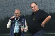 Frank Zander und Waldi bei Waldis Sommerfest. Frank Zander und Waldi bei Waldis Sommerfest.