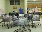 Cole with his haul. Cole with his haul.