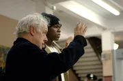 Regisseur Jim Sheridan, l. und sein Hauptdarsteller 50 Cent, r.