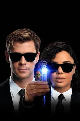 Agent H (Chris Hemsworth), Agent M (Tessa Thompson).