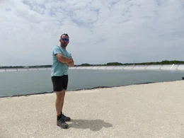 Ohne den Anschluss an das Wasserreservoir droht Samuel Baudouin ein Ernteausfall