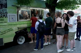 Die New Yorker lieben sie: Foodtrucks.