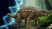 Der Ankylosaurus – ein gepanzerter Pflanzenfresser mit beeindruckender Schwanzwaffe. Ein nahezu vollständig erhaltenes Fossil aus Südchile wirft neue Fragen zur Evolution gepanzerter Dinosaurier auf. Der Ankylosaurus – ein gepanzerter Pflanzenfresser mit beeindruckender Schwanzwaffe. Ein nahezu vollständig erhaltenes Fossil aus Südchile wirft neue Fragen zur Evolution gepanzerter Dinosaurier auf.
