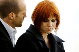 L-R: Frank Martin (Jason Statham) und Valentina (Natalya Rudakova)