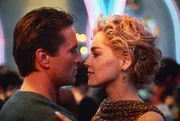 Catherine Tramell (Sharon Stone) und  Nick Curran (Michael Douglas)