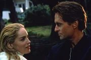 Catherine Tramell (Sharon Stone) und  Nick Curran (Michael Douglas)