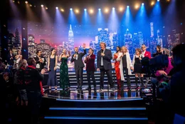 Adel Tawil, Aurora Hunziker-Ramazzotti, Moderatorin Michelle Hunziker, Moderator Sasha, Thomas Anders, Howard Carpendale, Conchita Wurst, Wencke Myhre, Annett Louisan, G&ouml;tz Alsmann und Vanessa Mai.
