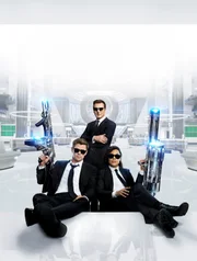L-R: Agent H (Chris Hemsworth), Agent High T (Liam Neeson), Agent M (Tessa Thompson).
