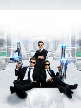 L-R: Agent H (Chris Hemsworth), Agent High T (Liam Neeson), Agent M (Tessa Thompson).