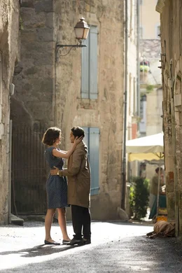 From left: Marguerite (Charlotte Le Bon) and Hassan (Manish Dayal).