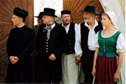 (v.li., vorne): Richard Sammel, Wolfgang B&ouml;ck, Reinhard Reiner, Franziska Weisz.