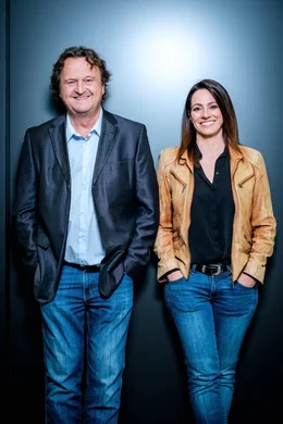 Lisa Gadenst&auml;tter und Hanno Settele.