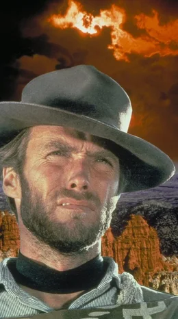 Clint Eastwood (Joe, der Gute).