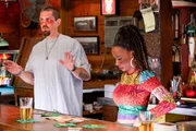 Steve Howey (Kevin Ball), Shanola Hampton (Veronica Fisher). Steve Howey (Kevin Ball), Shanola Hampton (Veronica Fisher).