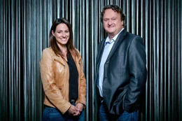 Lisa Gadenst&auml;tter und Hanno Settele.