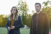 Michaela Stone (Melissa Roxburgh, l.); Zeke Landon (Matt Long, r.)