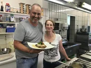 Frank Rosin (l.); Doreen Werner (r.)