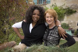 L-R: : Oprah Winfrey (producer) und Madame Mallory (Helen Mirren)