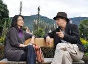 Kolumbien, Bogotá, Schönheitschirurgie-Patientin Eliana Garces im Gespräch mit Reto Brennwald.