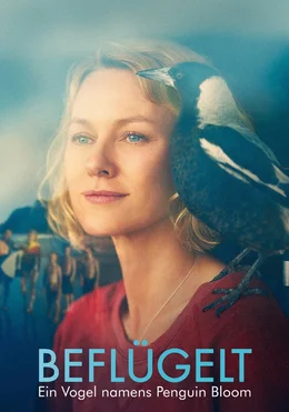 Plakat - Sam (Naomi Watts) mit dem Vogel Penguin.