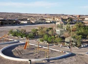 Die Geisterstadt Chacabuco, ehemalige Salpeterstadt und Pinochet-Lager.