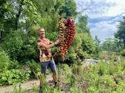 Hunting Brook Gardens: Jimi Blake. Ein Feuerwerk an knalligen Farben, ein weitläufiger Waldgarten, eine liebliche Blumenwiese – das ist die phänomenale, florale Welt von Jimi Blake. Er ist eine Gartenlegende in Irland und bekannt für seine extravaganten Bepflanzungskonzepte und Arrangements.