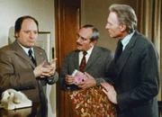 Hilfe vom Detektivbüro: Inigo Gallo als Tobler, Ruedi Walter als Max Männdli, Erich Schellow als Herr Schäfer