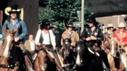 Cowboys in den 1970er Jahren auf Hamburgs Straßen.