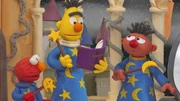 Ernie und Bert versuchen zu zaubern. Ernie und Bert versuchen zu zaubern.