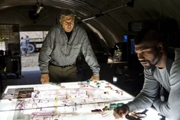 L-R: Hannibal (Liam Neeson) und B.A. Baracus (Quinton 'Rampage' Jackson)